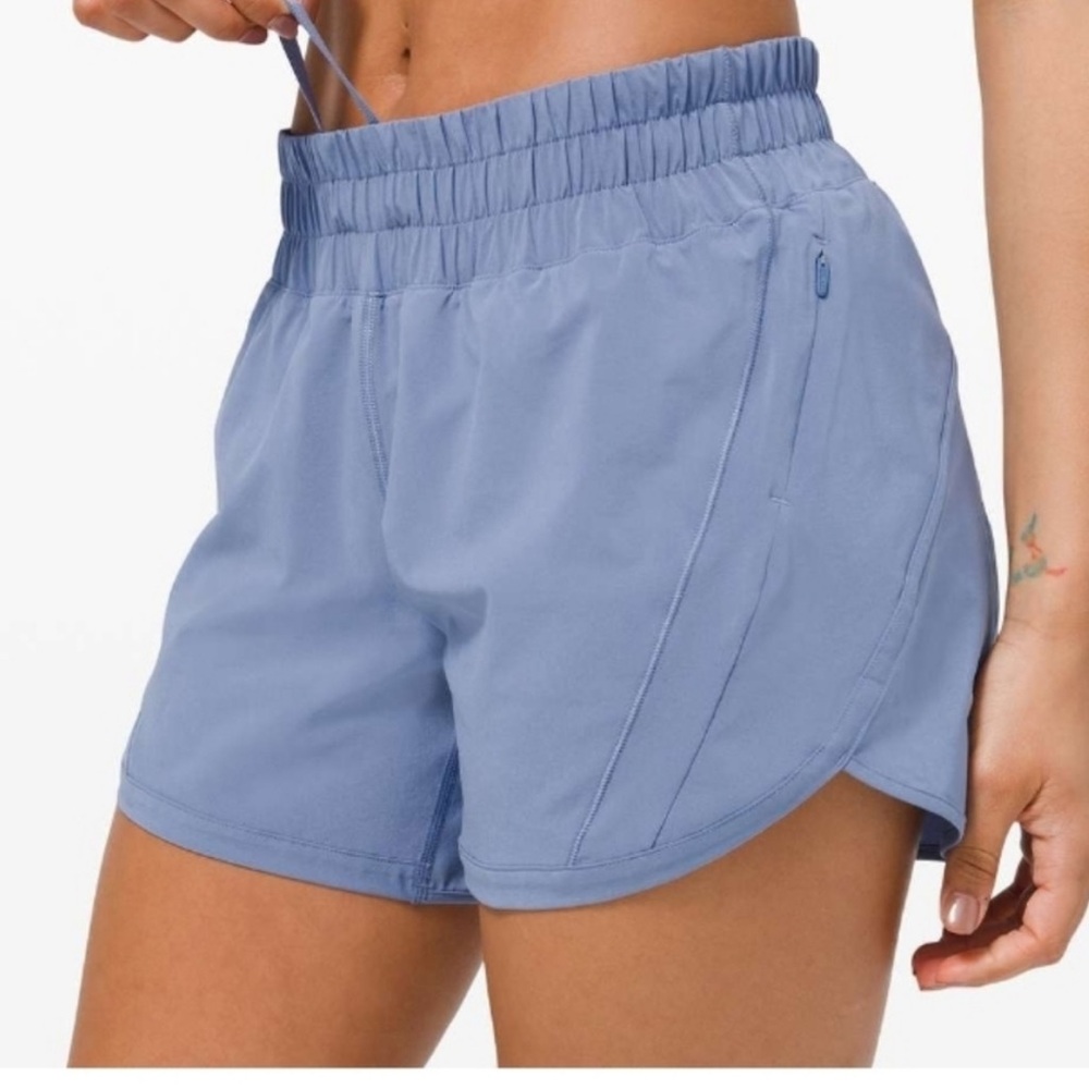 Lululemon Track That Short 5” size 4 Water Drop - Picture 4 of 5